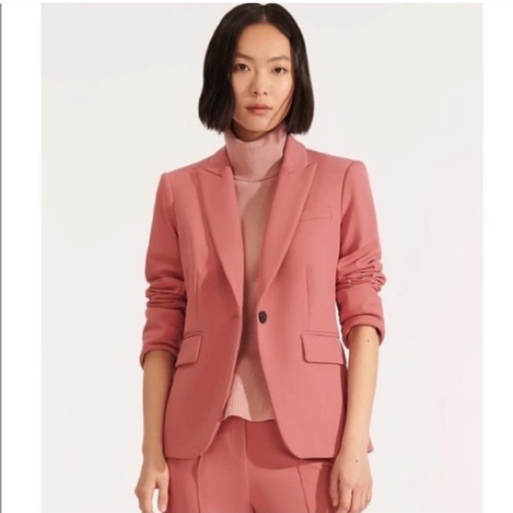 Veronica Beard Mauve Dickey Jacket Size 2